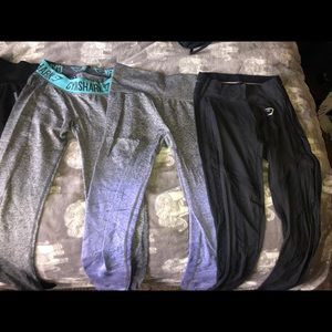 5 Pairs Gymshark Leggings